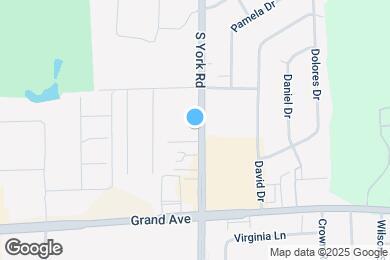 Map image of the property - 1040 S York Rd