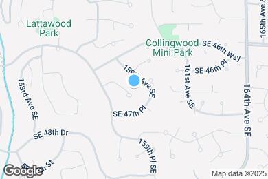 Map image of the property - 15844 SE 47th St