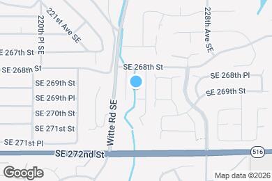 Map image of the property - 26833 225th Ave SE