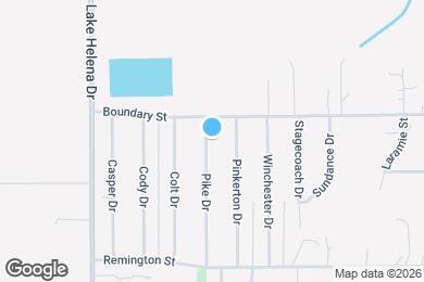 Map image of the property - 2675 Pike Dr