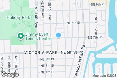 Map image of the property - 648 NE 16th Terrace