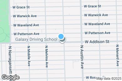 Map image of the property - 6108 W Addison St