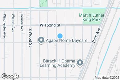 Map image of the property - 1618 W 163rd St