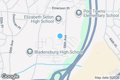 Map image of the property - Park View at Bladensburg - 55+