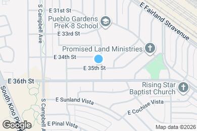 Map image of the property - 2133 E 35th St