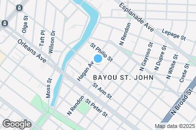 Map image of the property - 3223 Dumaine St