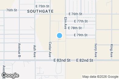 Map image of the property - 401 E 80th St
