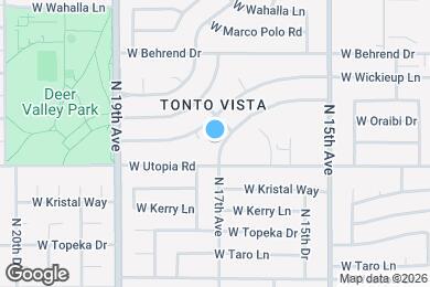 Map image of the property - 1716 W Sequoia Dr
