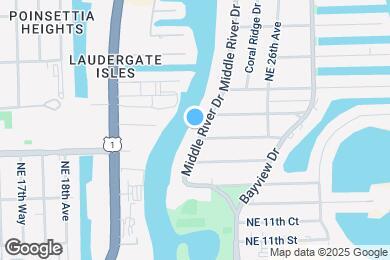 Map image of the property - 1309 Middle River Dr