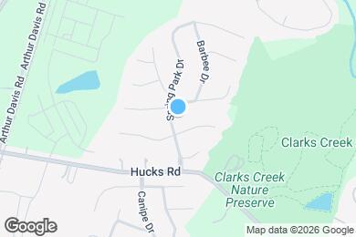 Map image of the property - 9814 Spring Park Dr