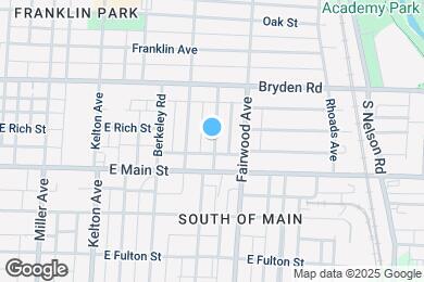 Map image of the property - 423 Stoddart Ave