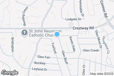 Map image of the property - 8739 Glen Bluff