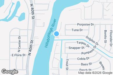 Map image of the property - 4134 Dolphin Dr