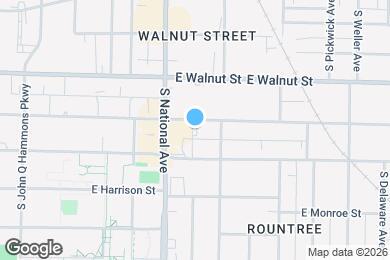 Map image of the property - 1234 E Elm St