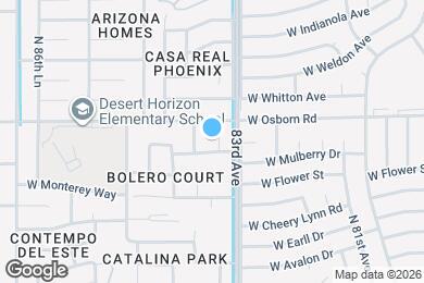 Map image of the property - 3324 N 83rd Dr