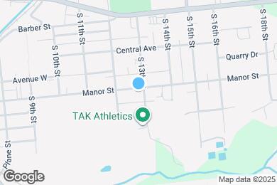 Map image of the property - 1240 Manor St