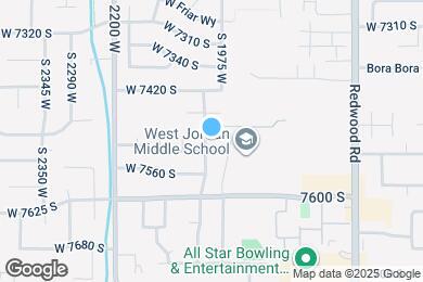 Map image of the property - 7511 S Uranium Dr