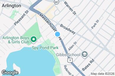 Map image of the property - 374 Massachusetts Ave