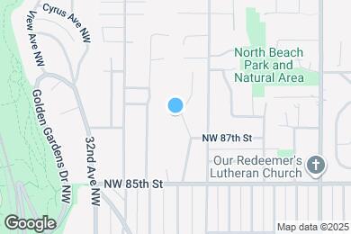 Map image of the property - 8725 29th Ave NW