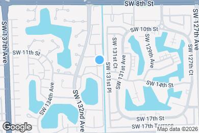 Map image of the property - 13147 SW 11th Lane Cir
