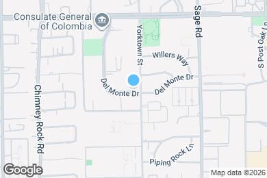 Map image of the property - 1900 Yorktown Galleria Apartments