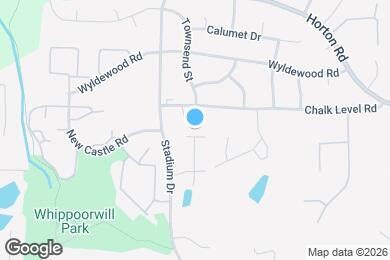Map image of the property - 1212 River Rock Dr