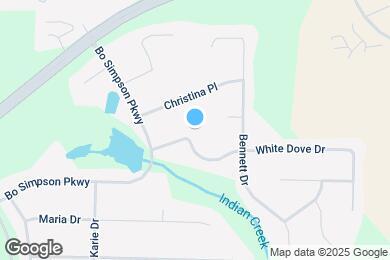Map image of the property - 721 White Dove Dr