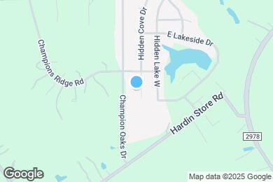 Map image of the property - 28615 Hidden Cove Dr