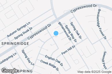 Map image of the property - 2802 N Spring Dr