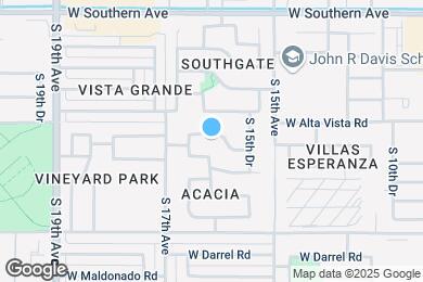 Map image of the property - 1605 W St Catherine Ave