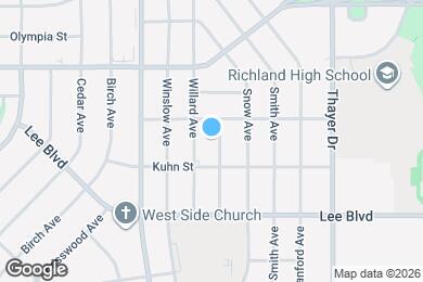 Map image of the property - 809 Stanton Ave