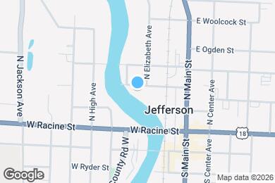 Map image of the property - 208 W Candise St