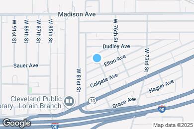 Map image of the property - 7804 Elton Ave