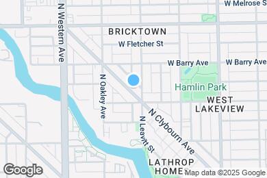 Map image of the property - 3017 N Clybourn Ave