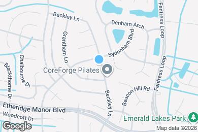 Map image of the property - 805 Beckley Ln