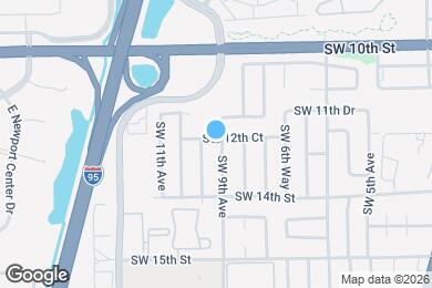 Map image of the property - 1251 SW 9th Ave