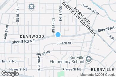 Map image of the property - 5053 Sheriff Rd NE