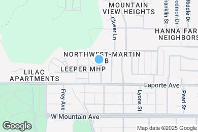 Map image of the property - 1601 Collins Ct