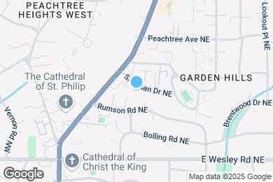 Map image of the property - 45 Sheridan Dr NE
