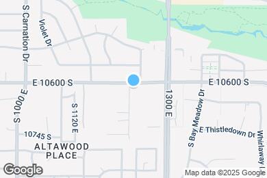 Map image of the property - 1226 E 10600 S