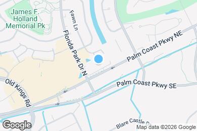Map image of the property - 306 Palm Coast Pkwy NE