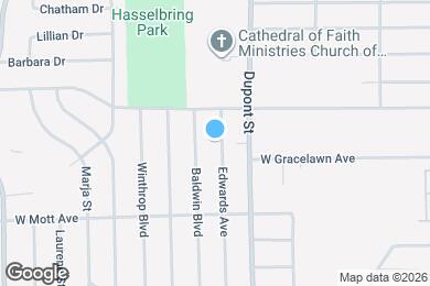 Map image of the property - 5813 Edwards Ave