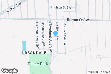 Map image of the property - 2105 De Hoop Ave