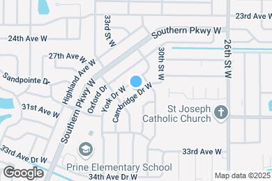 Map image of the property - 3308 Cambridge Dr W