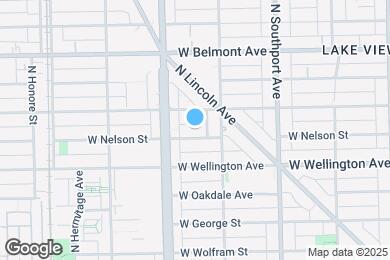 Map image of the property - 1526 W Nelson St