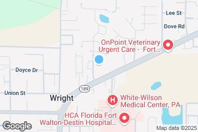 Map image of the property - Crosswinds Apartments