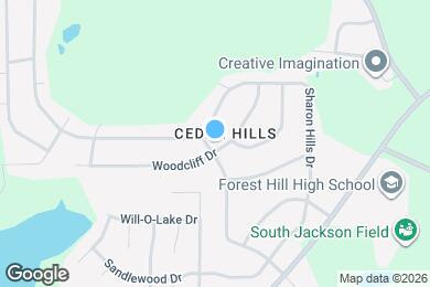 Map image of the property - 296 Woodcliff Dr