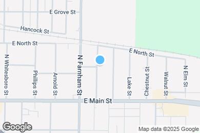 Map image of the property - 187 Silver St