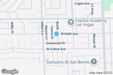 Map image of the property - 3437 Booth St