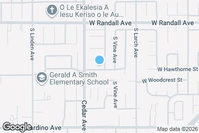 Map image of the property - 1238 W Hawthorne St